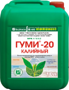 Удобрение Гуми-20 Калийный NPK 1:1:2